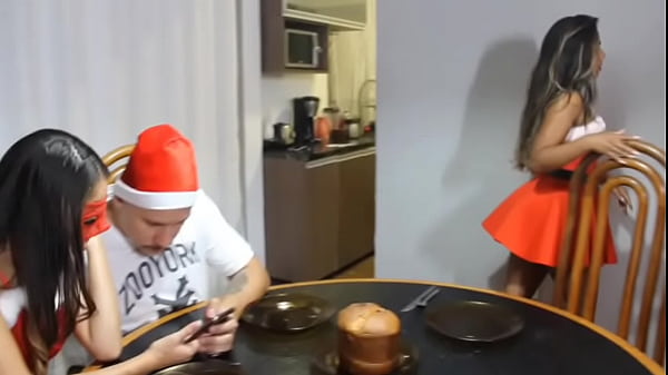 Ceia de Natal acabou virando putaria parte 1
