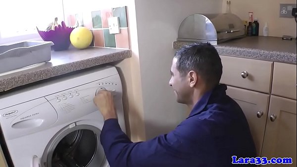 Classy euro milf fucked by plumbers pipe