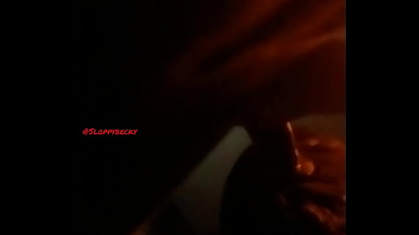 SLOPPYBECKY SWALLOWS IN GLORYHOLE 