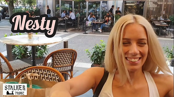 GET INSIDE "a Making-of porn / Behind the scenes" movie Hungarian Blondes Nikky Thorne and Nesty share cock