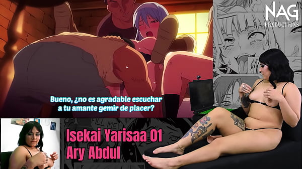 Veneca caliente viendo hentai y masturbandose