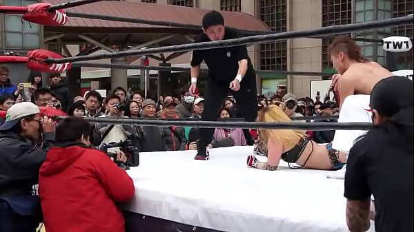 2013.1.27NTW新台灣娛樂摔角聯盟  鬥魚 vs Apple Miyuki アップルみゆき (大阪職摔)