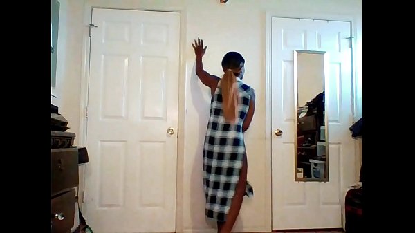 2 different dancing videos both dancing at home and in the topless bar  