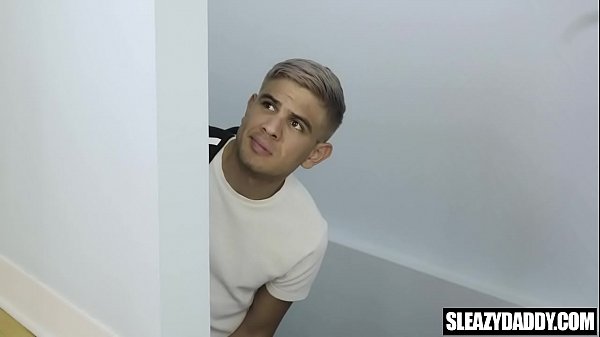 Gay Stepson anal fucked bareback by sleazy stepdad