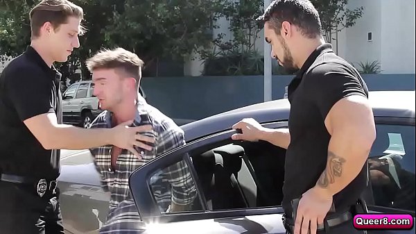 The three outlaws strip down in the desert