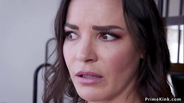 Busty step mom slut gives tit job to her huge dick relative