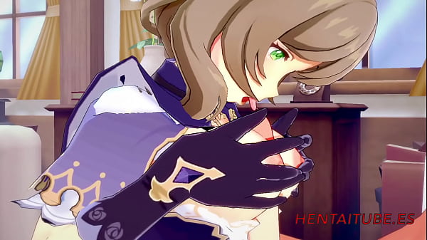 Genshin Impact Hentai - Lisa Sex in her House 2/3  