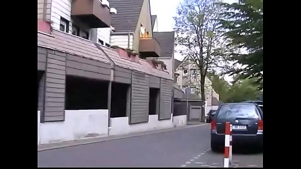 Czech girl outside in Germany