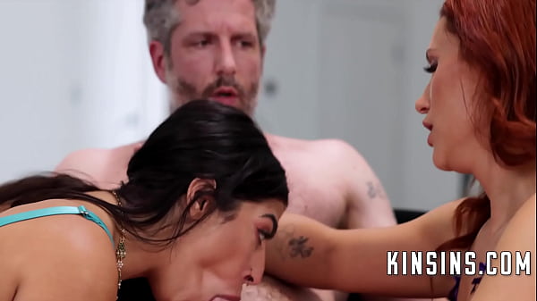 Teen StepDaughter Gets Wedding Night Lessons- Kell Fire, Jasmine Sherni  