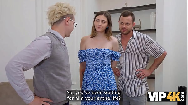 VIP4K. Hot and shy slut is cheating on her husband. Hot sex with Funky Town & Toni Billl