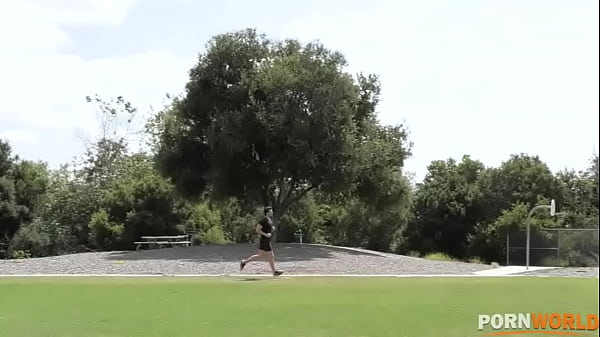 All-Natural Ella Knox gets her milk tits fucked real hard in the outdoors GP1128