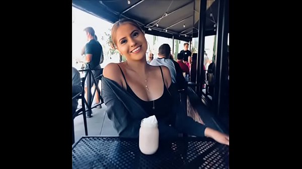 Latina Showing off Her Body  