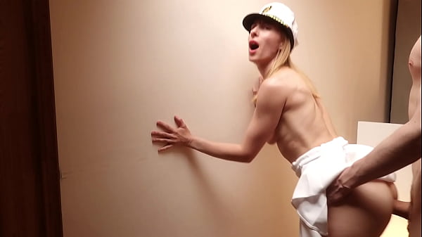 Anal sex with a beautiful milf on a cruise ship. Deep anal sex 