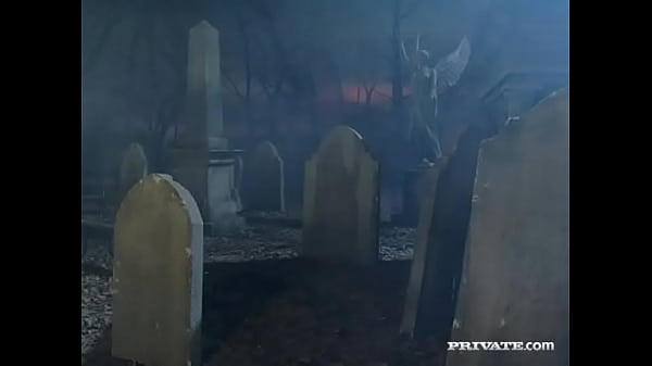 Michela Sabbatini and Mona Green Perform MMFF Foursome in Graveyard