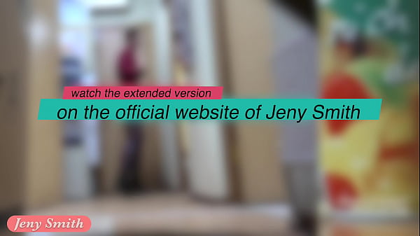 Jeny Smith pranks colleagues. Nudity at the new job