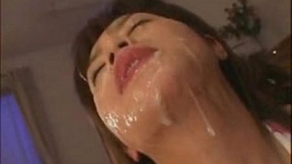 Hot Asian with Facial Cum Blowjobs Two Guys at Once