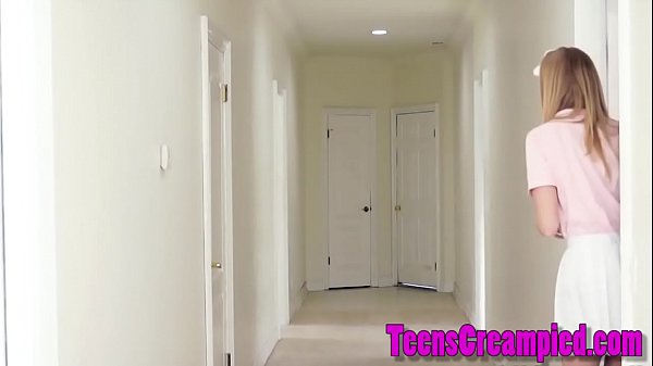 Flat chested teenager alexa grace sucks and fucks
