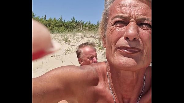 Live sex show recording, nudist beach, mobile version 4K, shemale girlfriend and cis man19.05.2025 1 