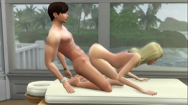The Sims 4 - Fucking after massage