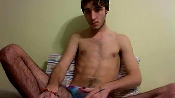 Gay hairy cocks He caresses himself through his cut-offs before 
