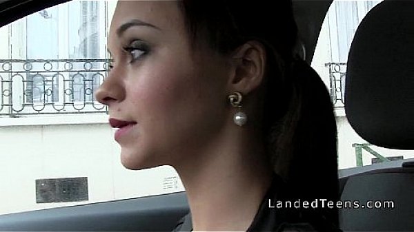 Shaved cunt teen hitchhiker blows