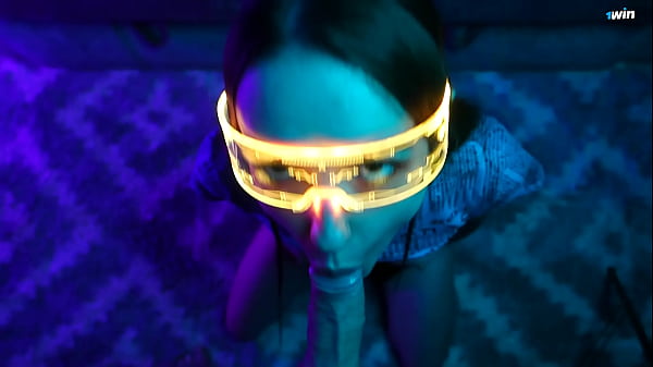 Blowjob in Cyberpunk - Sunako Kirishiki