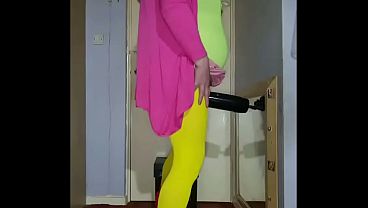 masturbation machine used instead of another guy doing it  