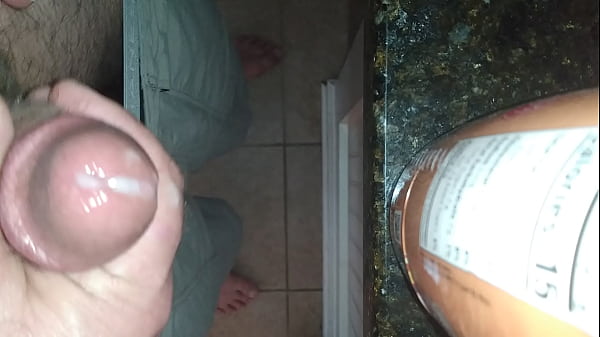 Trying to be quiet and not cum loud!  