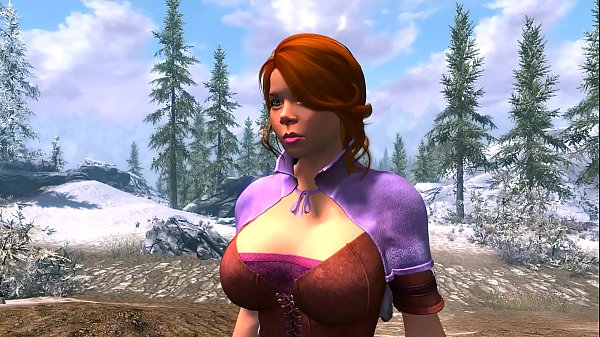 Skyrim adventurer captured by bandits  