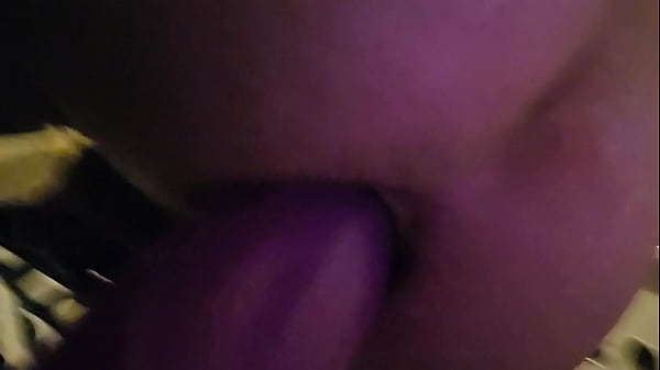 Taylor Diamond rides a huge dildo in heels 