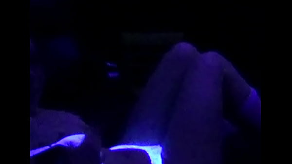 Teen Slut Has Sex Under Black Light