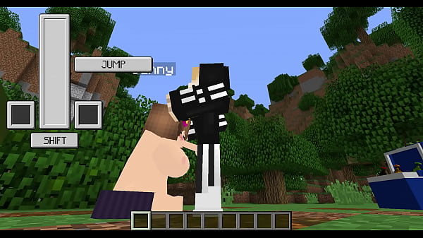 Jenny is fucking me in a forest  