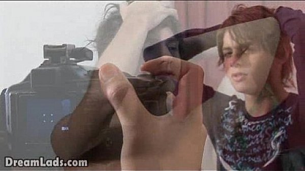 Raunchy gay wannabe model fucks with photographer