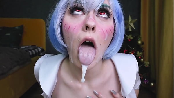 A hot Christmas gift for Rei Ayanami