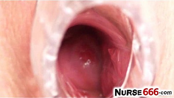 Hot brunette Katie Cox clothing sexy nurse uniform