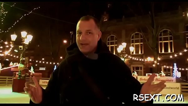 Sexy fatty gets the bone