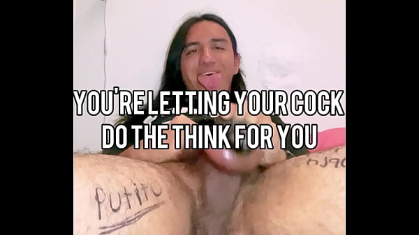 GETTING GOONED BY MY VIRTUAL MASTER WITH CHASTITY CAGE ON 