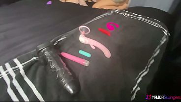 Petite Brunette 3some Ride! Ava Valentina, Selina Moon And Rome Major!