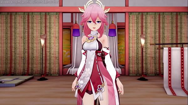 Genshin Impact: Yae Miko and Gorou HB 01