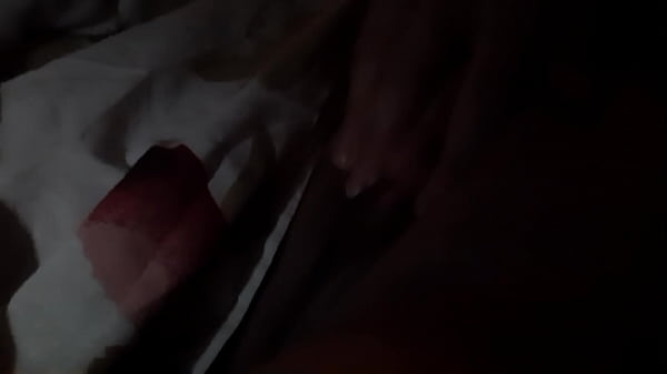 My girlfriend started masturbating my pussy and I woke up 