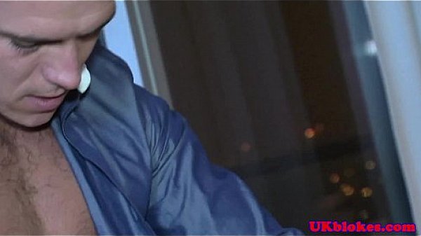 Muscular british bad boys fuck at night