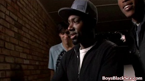 BlacksOnBoys - Black gay dudes fuck hard white sexy twinks 06
