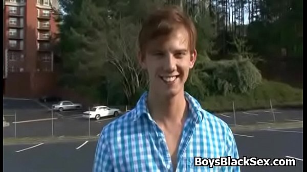 White Sexy Gay Teen Boy Enjoy Big Black Cock 15