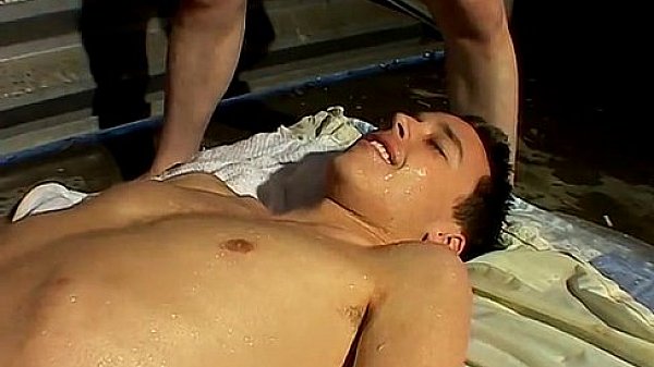 Gay porn Garage Piss Orgy For Justin