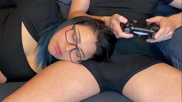 Playstation fuck mouth stepmom