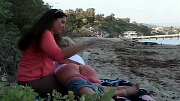 Beach Blanket spanking movie movie