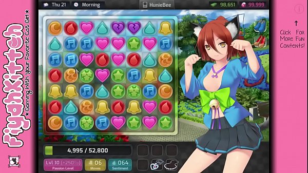 Alpha (Fe)Male - *HuniePop* Female Walkthrough #23 