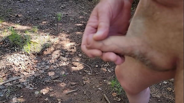 Jerking And Cumming In The Forest 5