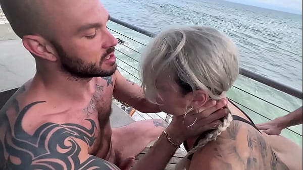 BBG Threesome - Amateur Slut Kittydmarie Gets DVP For The FIRST Time! Steve Rickz, Cliff Jensen