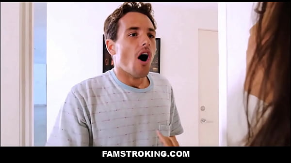 FamStroking - Cute Big Tits Latina Teen Stepsister Family Sex With Big Dick Step Brother 